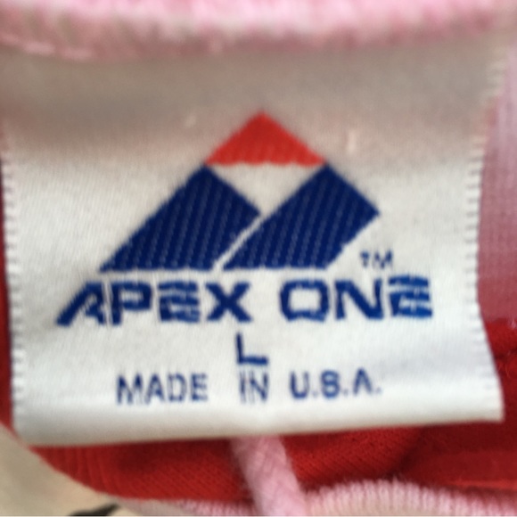 Vintage 90s Kansas City Chiefs Apex One Hooded White T-Shirt NFL Size Large ** - Picture 3 of 11